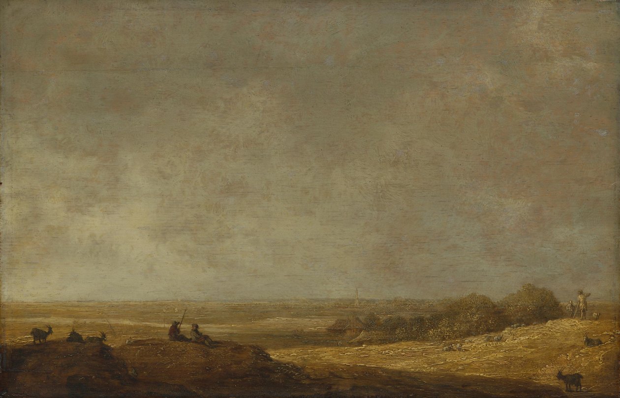 Płaski krajobraz autorstwa Aelbert Cuyp