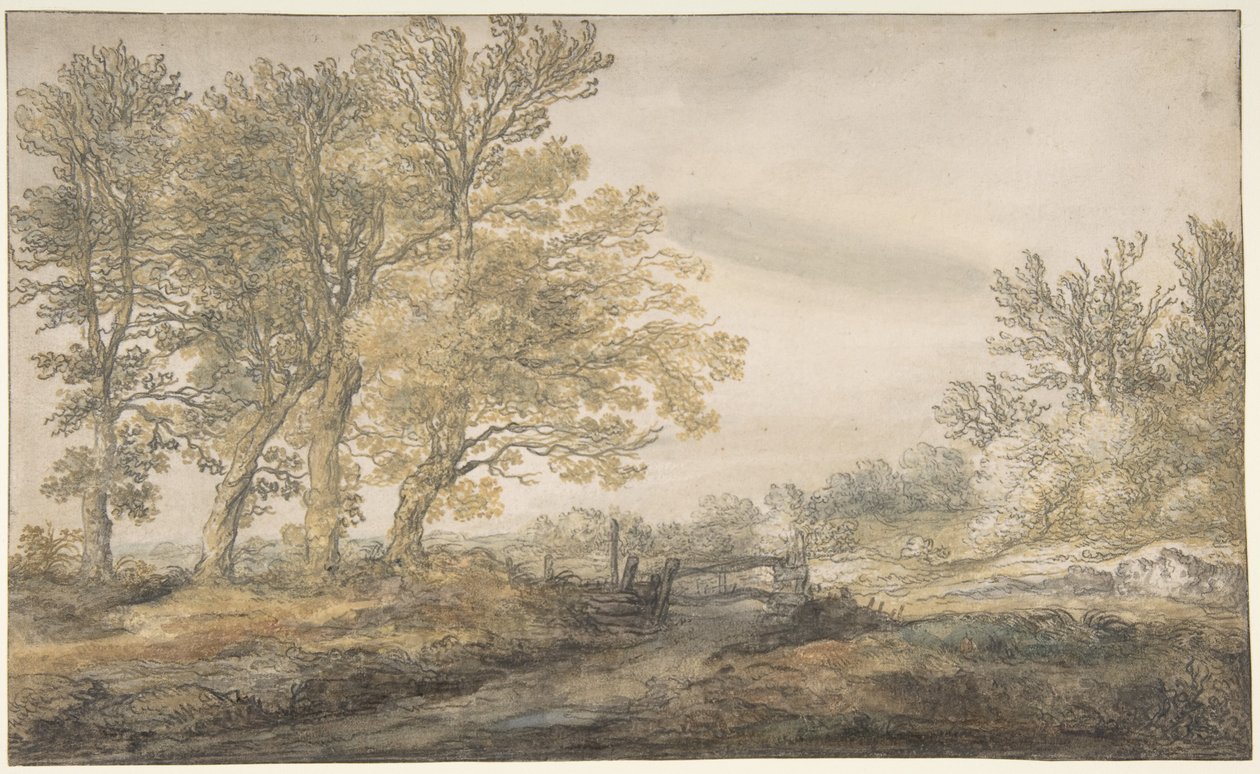 Pejzaż z drzewami autorstwa Aelbert Cuyp