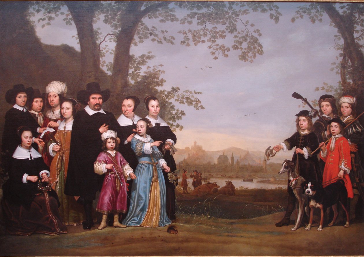 Portret rodziny Samów autorstwa Aelbert Cuyp