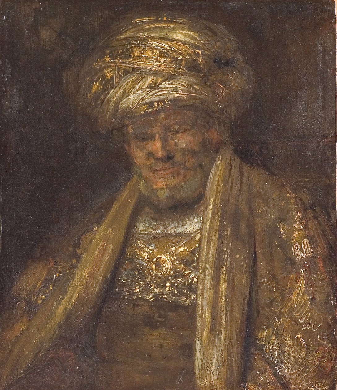 Portret mężczyzny orientalnego autorstwa Aernt de Gelder