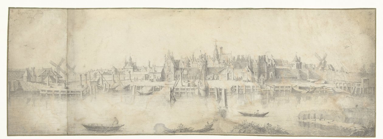 Widok Gouda autorstwa Aert van Waes