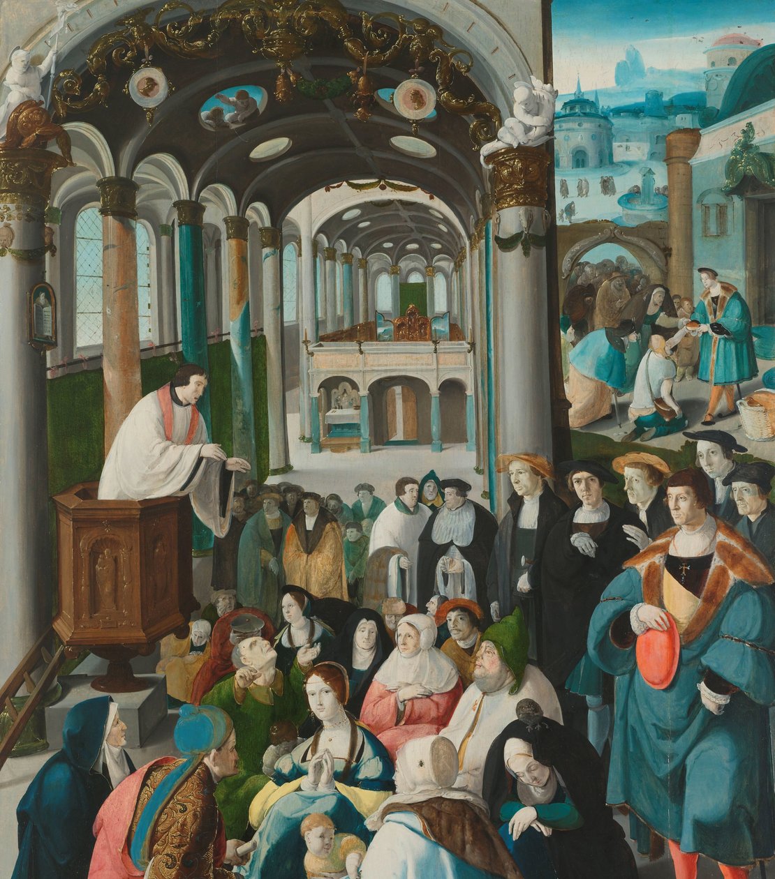 Powołanie św. Antoniego Powołanie św. Antoniego autorstwa Aertgen Claesz van Leyden