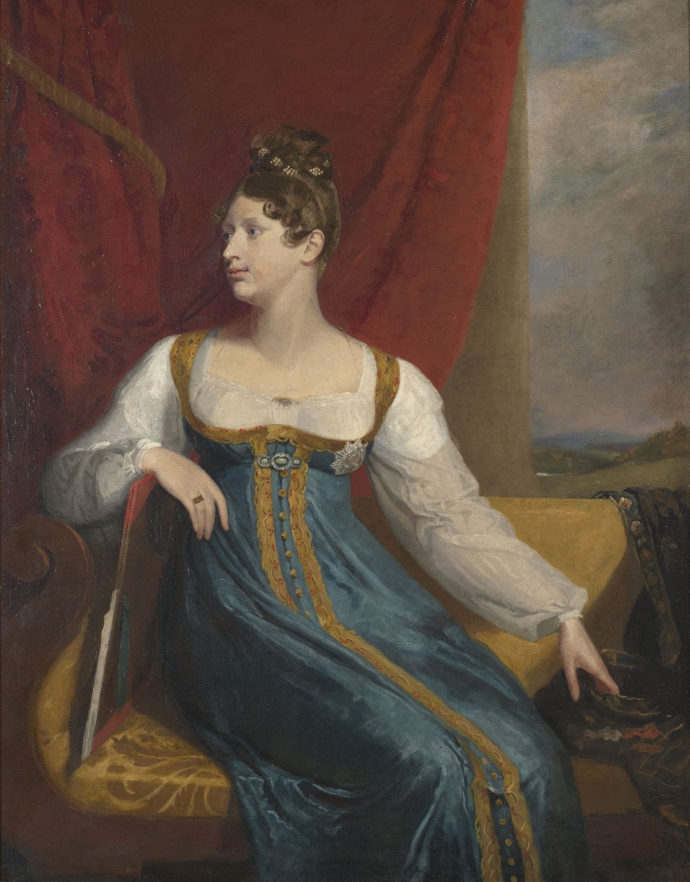 Księżniczka Charlotte Augusta Walii (1796-1817) autorstwa After George Dawe