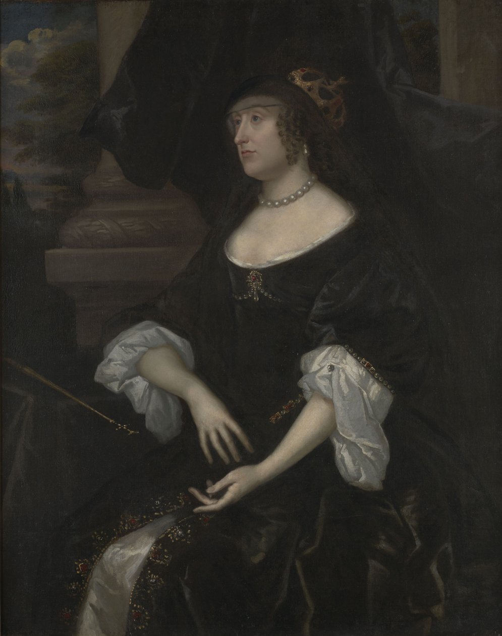 Portret Elżbiety Stuart, królowej Czech (1596-1662) autorstwa After Gerard van Honthorst