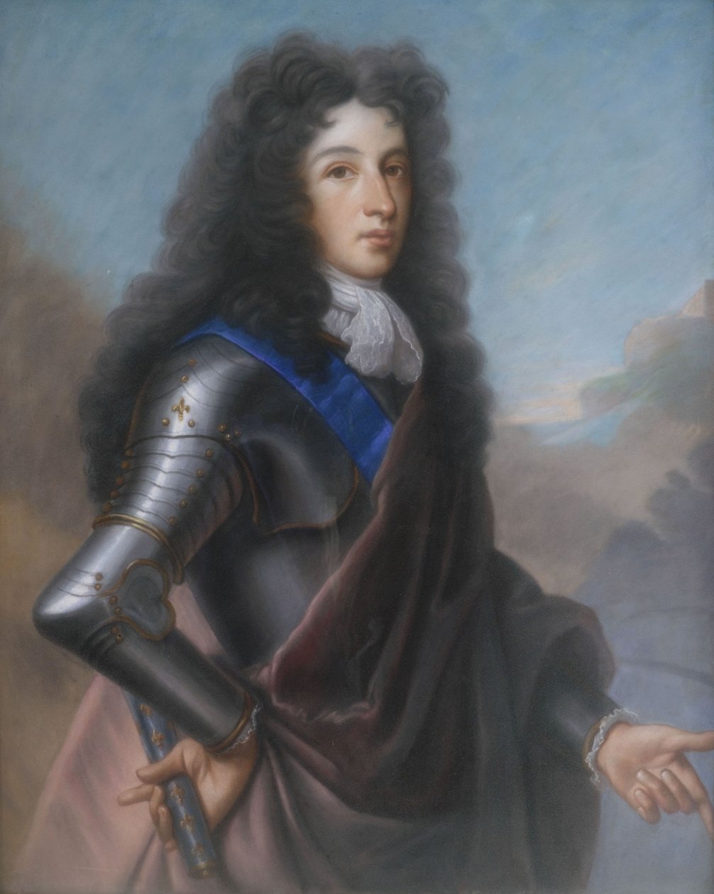 Portret Ludwika Francuskiego, księcia Burgundii (1682-1712) autorstwa After Joseph Vivien