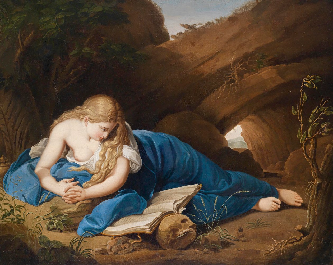 Pokutująca Magdalena autorstwa Pompeo Batoni