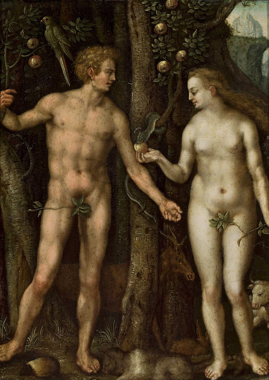 Polski:  Adam i Ewa Adam i Ewa autorstwa After Albrecht Dürer