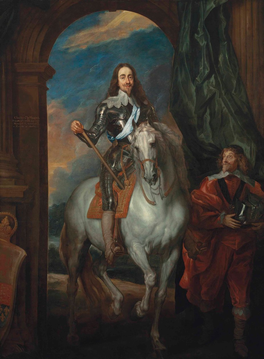 Król Karol I z Monsieur de St. Antoine autorstwa after Anthony van Dyck
