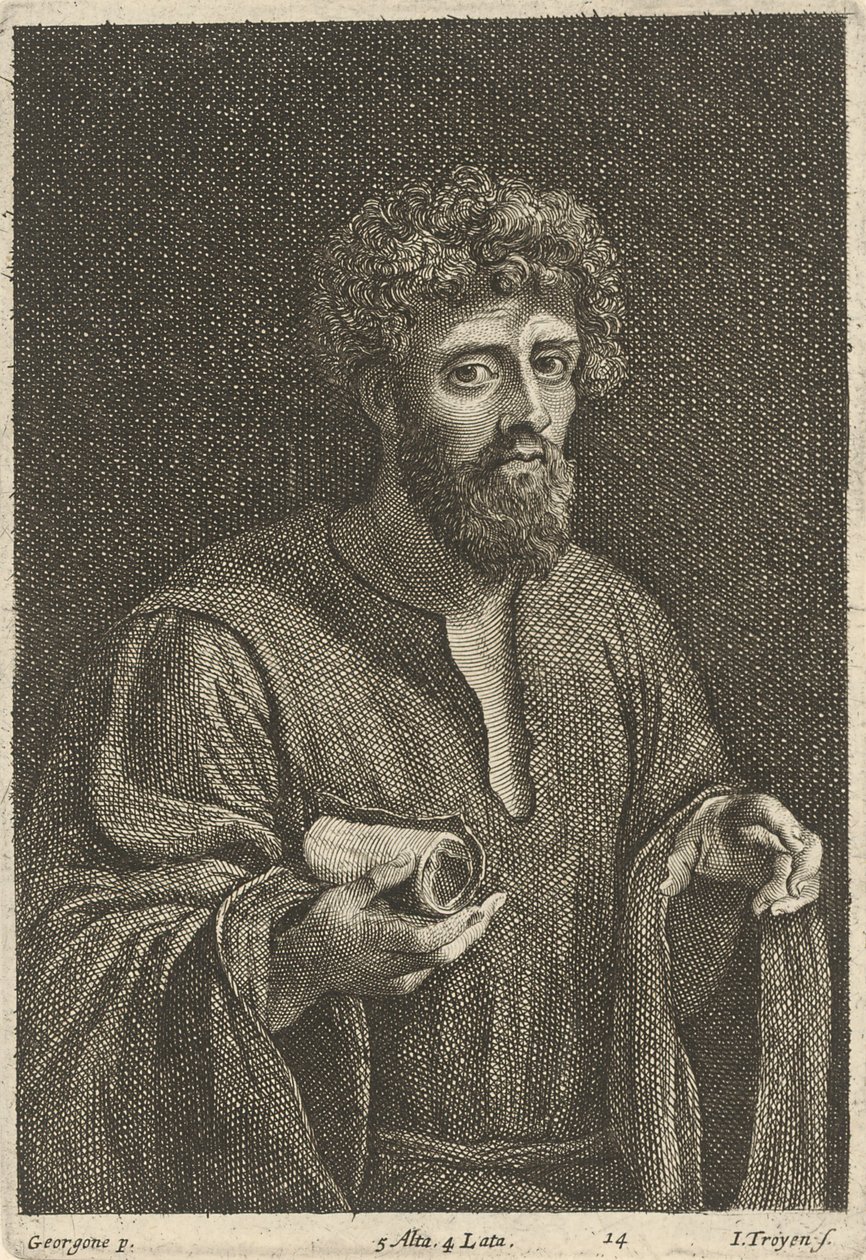 Apostoł autorstwa After David Teniers the Younger