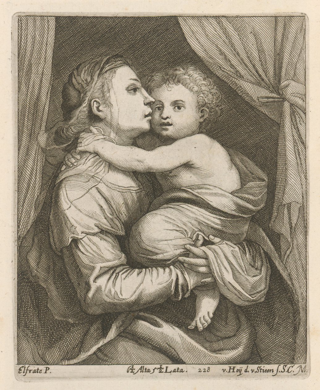 Madonna z Dzieciątkiem autorstwa After David Teniers the Younger