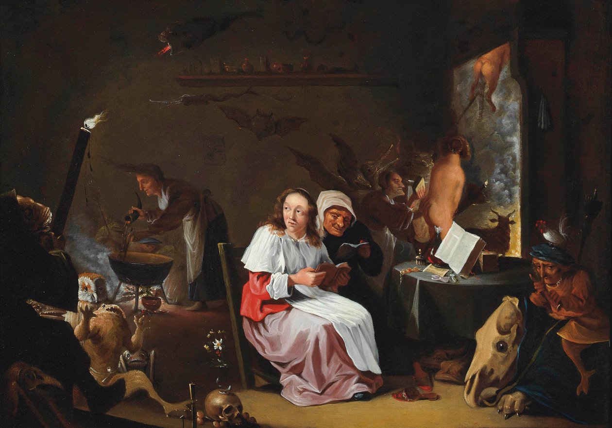 Sabat czarownic autorstwa After David Teniers the Younger