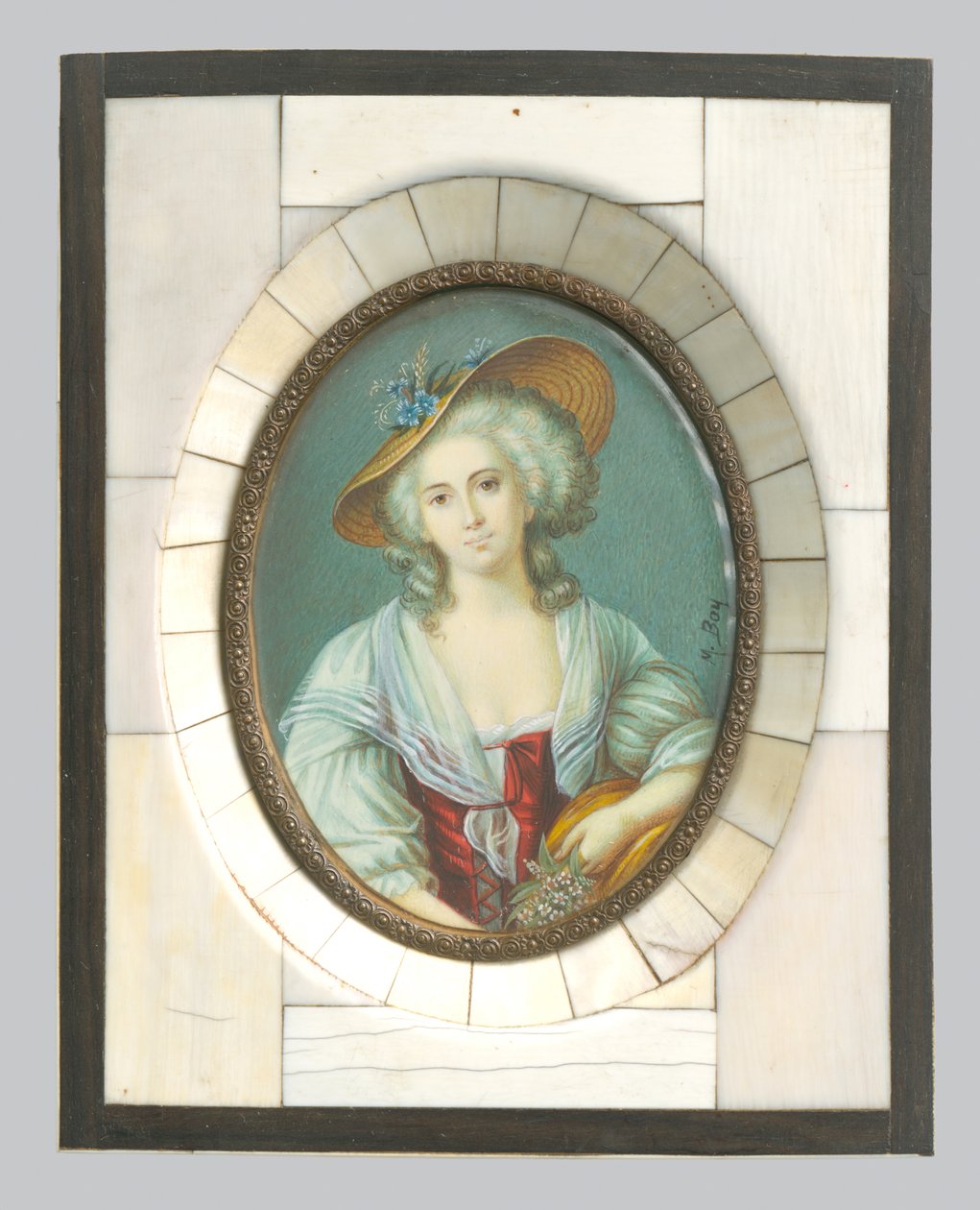 Słowacki: Dama w kapeluszu autorstwa after Élisabeth Louise Vigée Le Brun
