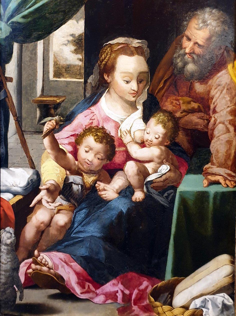 Kocia madonna autorstwa after Federico Barocci