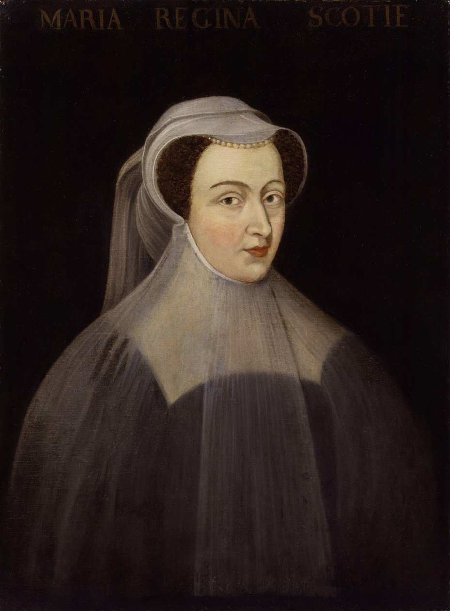 Maria, królowa Szkotów (kopia na podstawie oryginału z 1560 r.) autorstwa After François Clouet