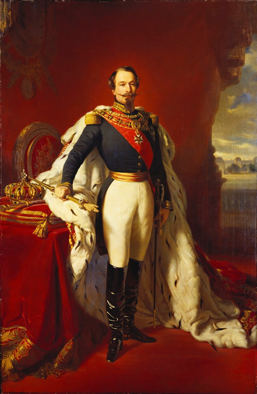 Napoleon III (1808-73), cesarz Francuzów autorstwa after Franz Xaver Winterhalter