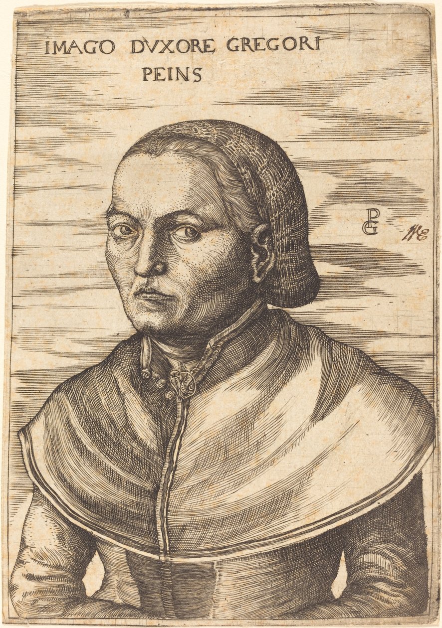 Żona Georga Pencza autorstwa After Georg Pencz