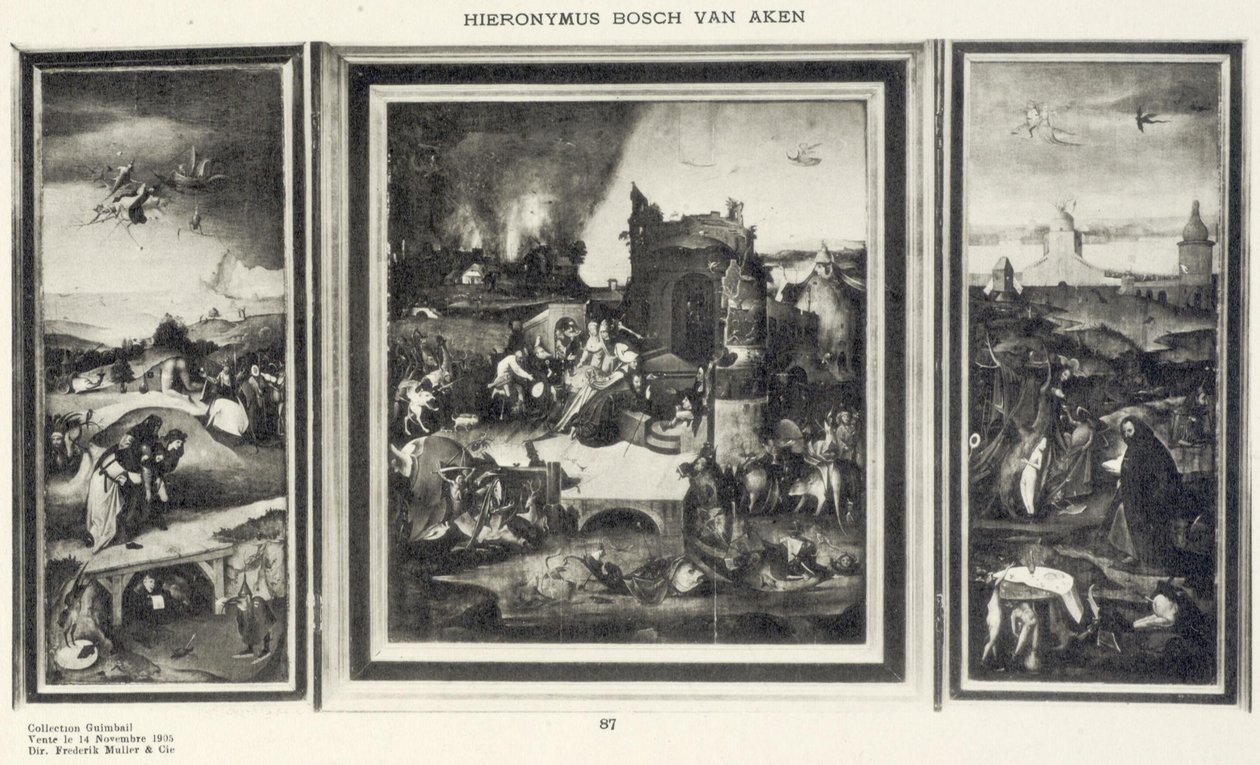 Kuszenie świętego Antoniego












. autorstwa After Hieronymus Bosch