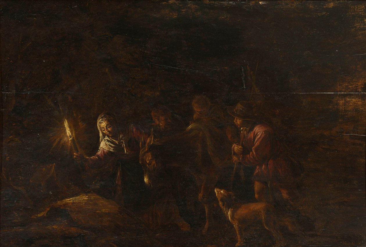 Ucieczka do Egiptu autorstwa after Jacopo Bassano