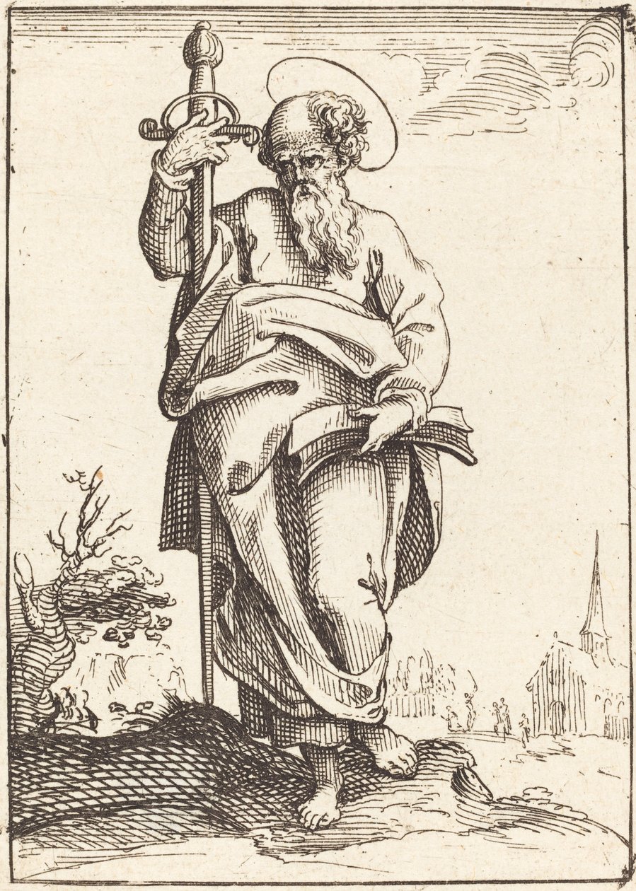 Święty Paul autorstwa After Jacques Callot