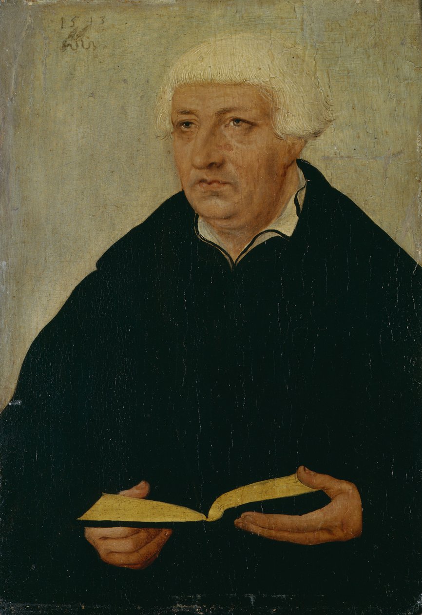 Portret Johannesa Bugenhagena (1485 - 1558) autorstwa after Lucas Cranach the Elder
