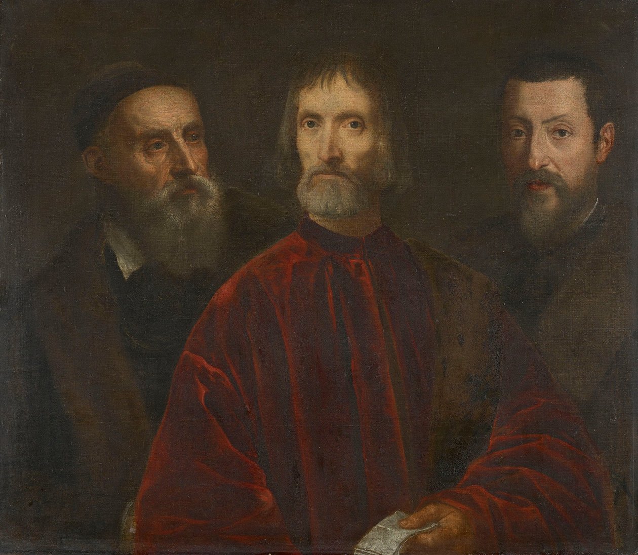 Tycjan i jego przyjaciele autorstwa after Titian