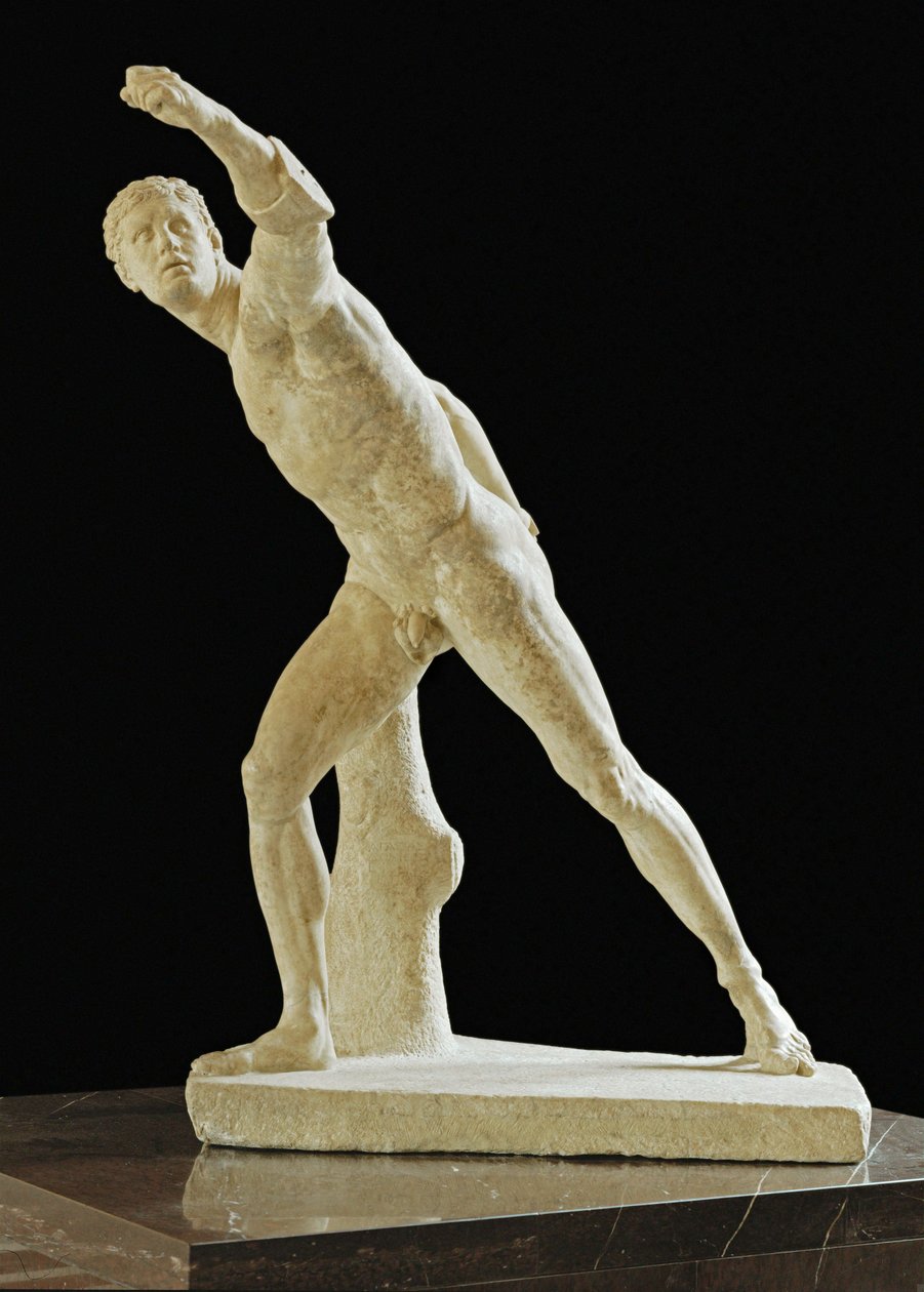 Gladiator Borghese, znaleziony w Anzio we Włoszech około ... autorstwa Agasias Agasias