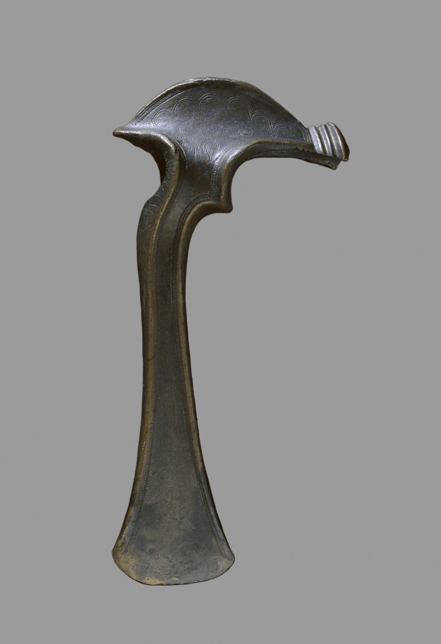 Topór znaleziony na Węgrzech (brąz) autorstwa Age Bronze