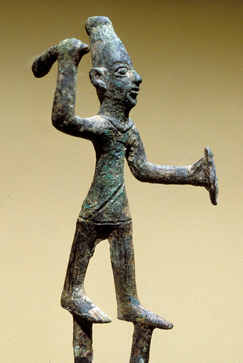 Figura Baala, Kananejczyk (brąz) autorstwa Age Bronze