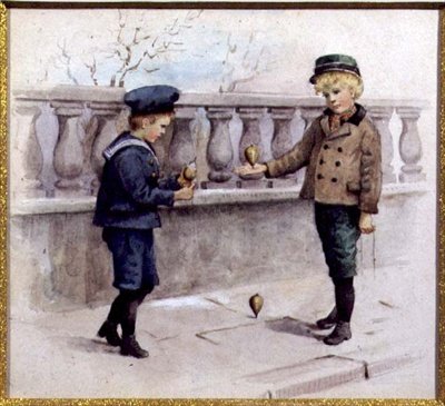 Bączki (akwarela na papierze) autorstwa Agnes Gardner King