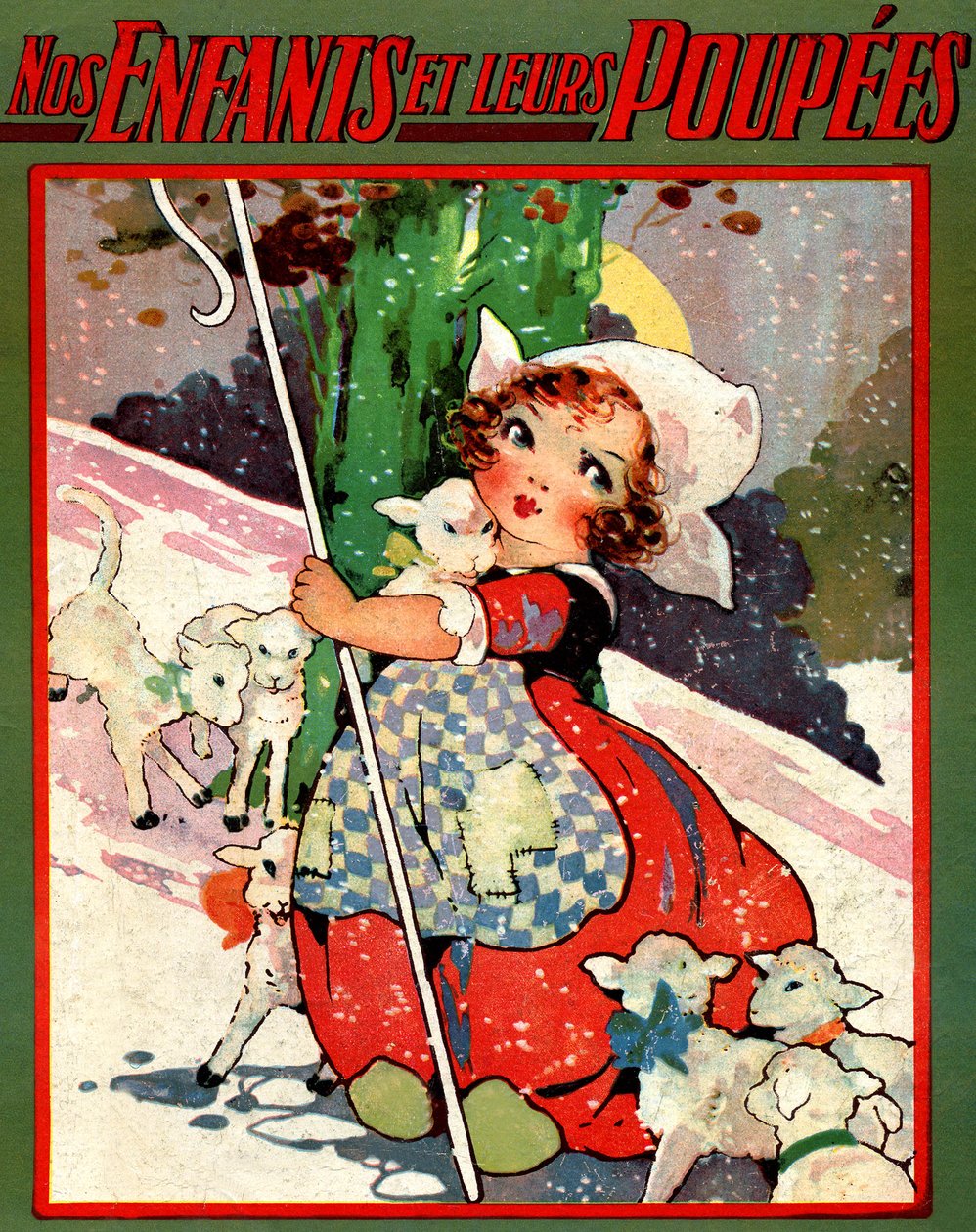 Mała pasterka, ok. 1920 r. (ilustracja) autorstwa Agnes Richardson