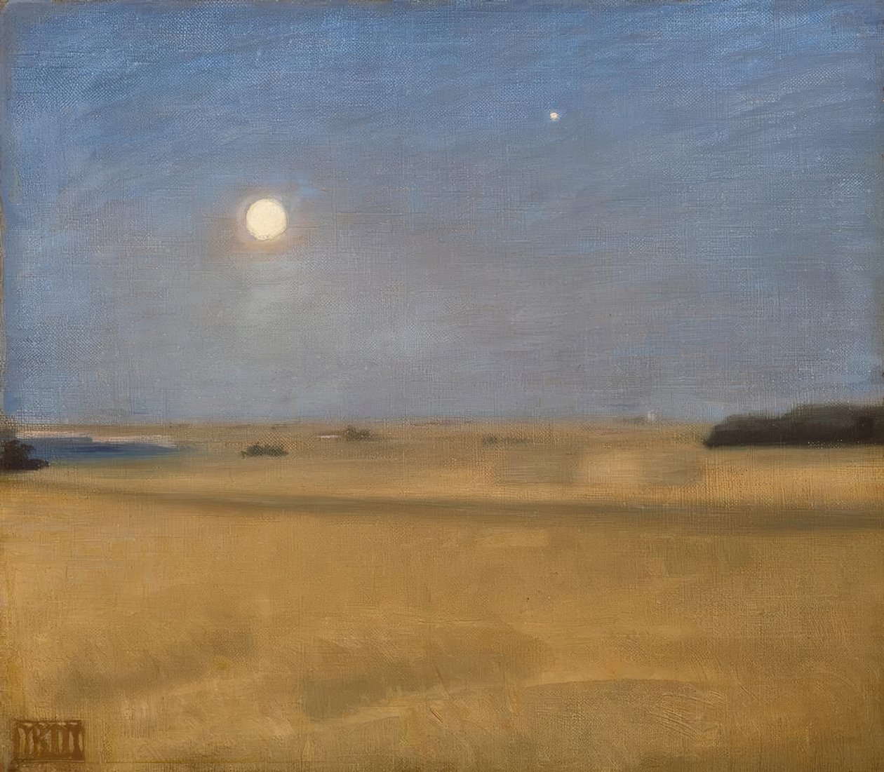 A.Slott-Möller, Midsummer, Skagen autorstwa Agnes Slott Möller