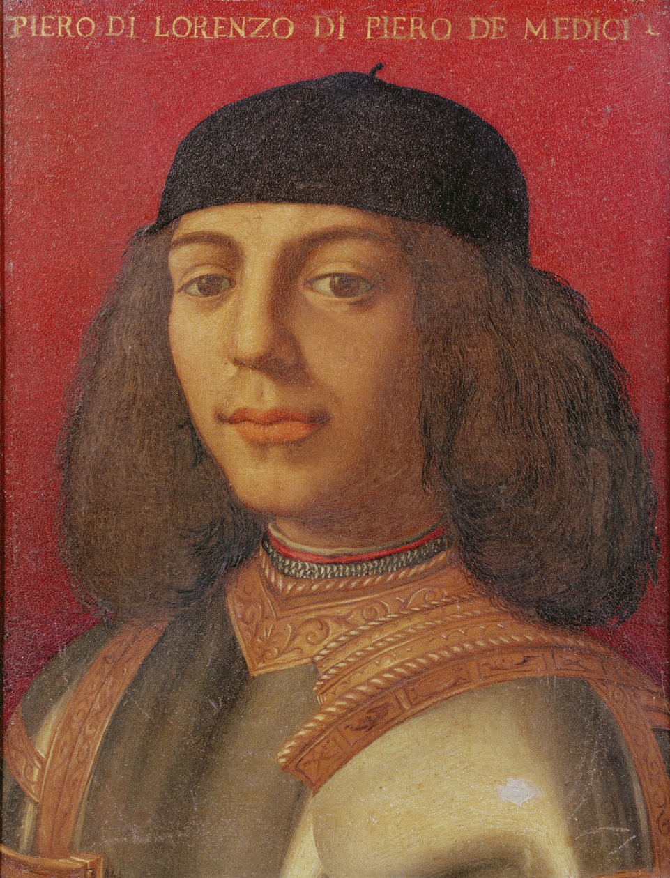 Portret Piero – Lorenzo de Medici autorstwa Agnolo Bronzino