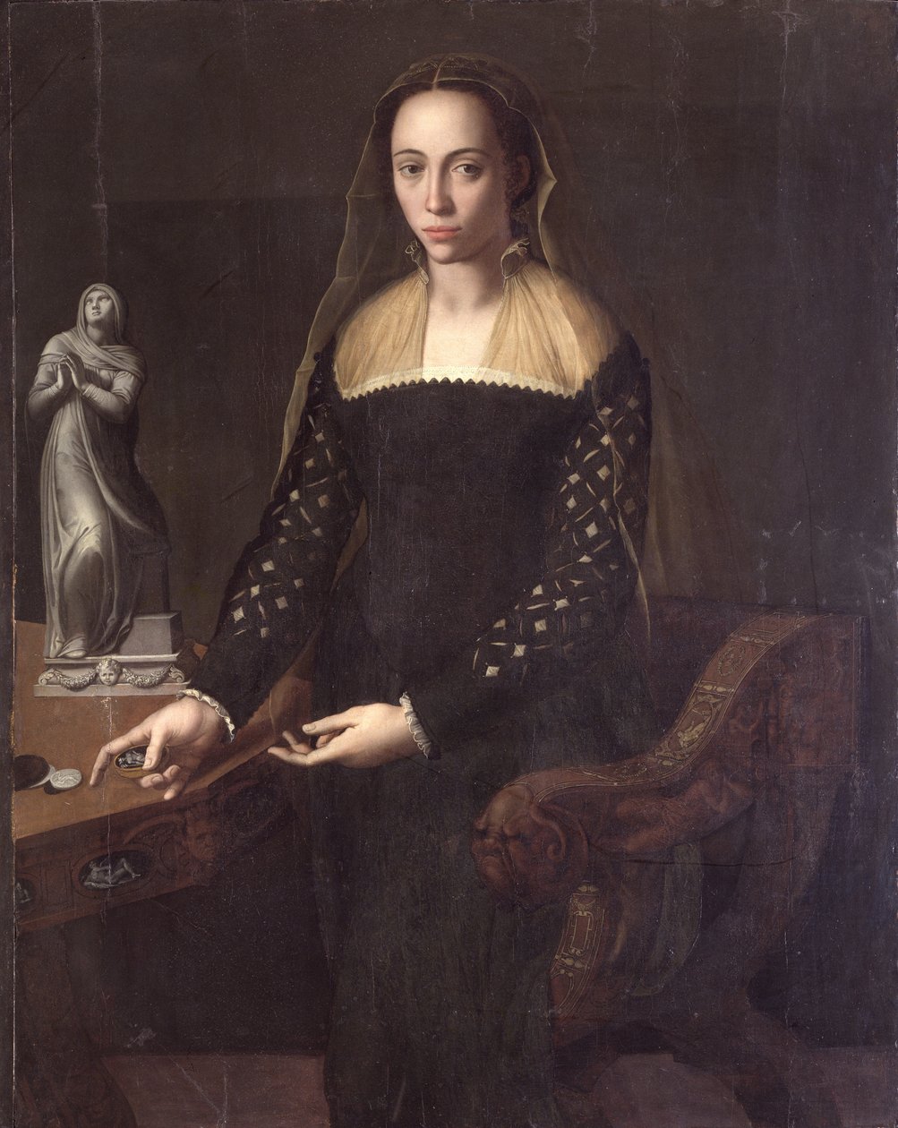 Portret dżentelmena, 1559 autorstwa Agnolo Bronzino