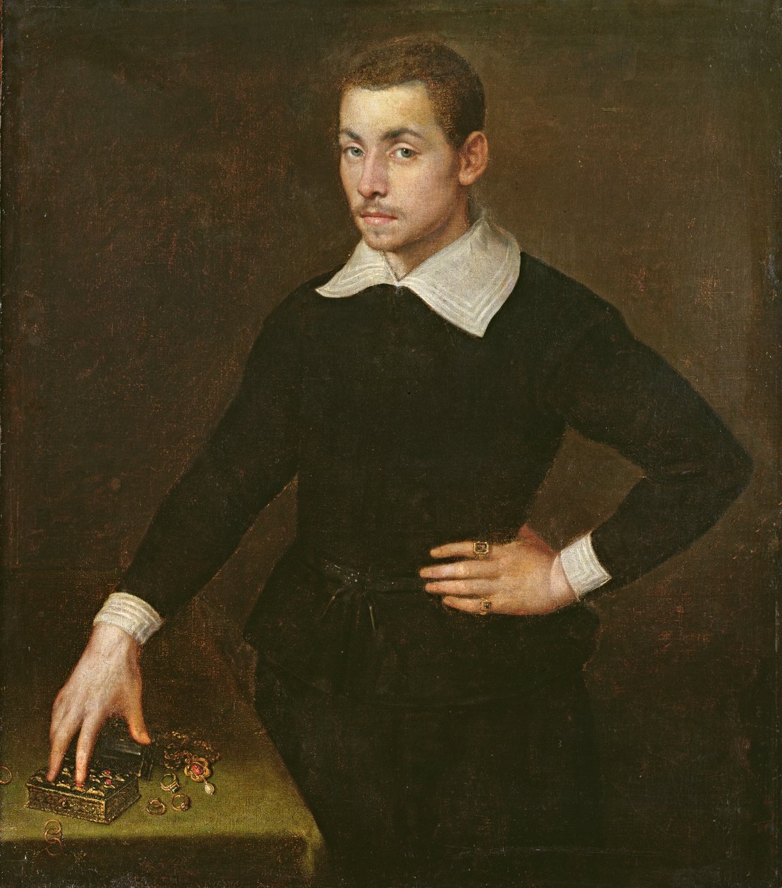 Portret młodego złotnika florenckiego autorstwa Agnolo Bronzino