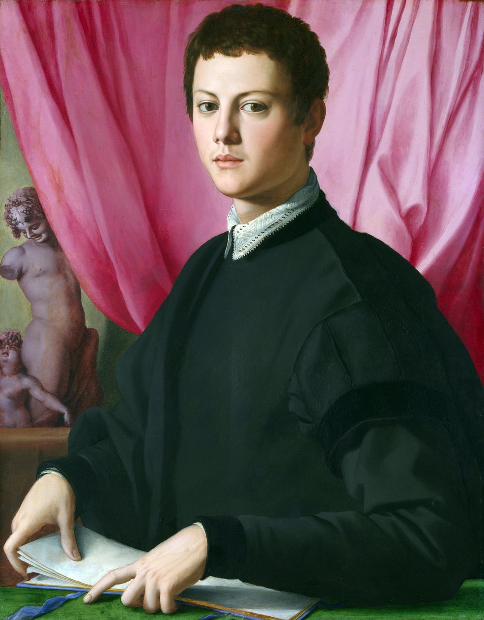 Portret młodego mężczyzny autorstwa Agnolo Bronzino