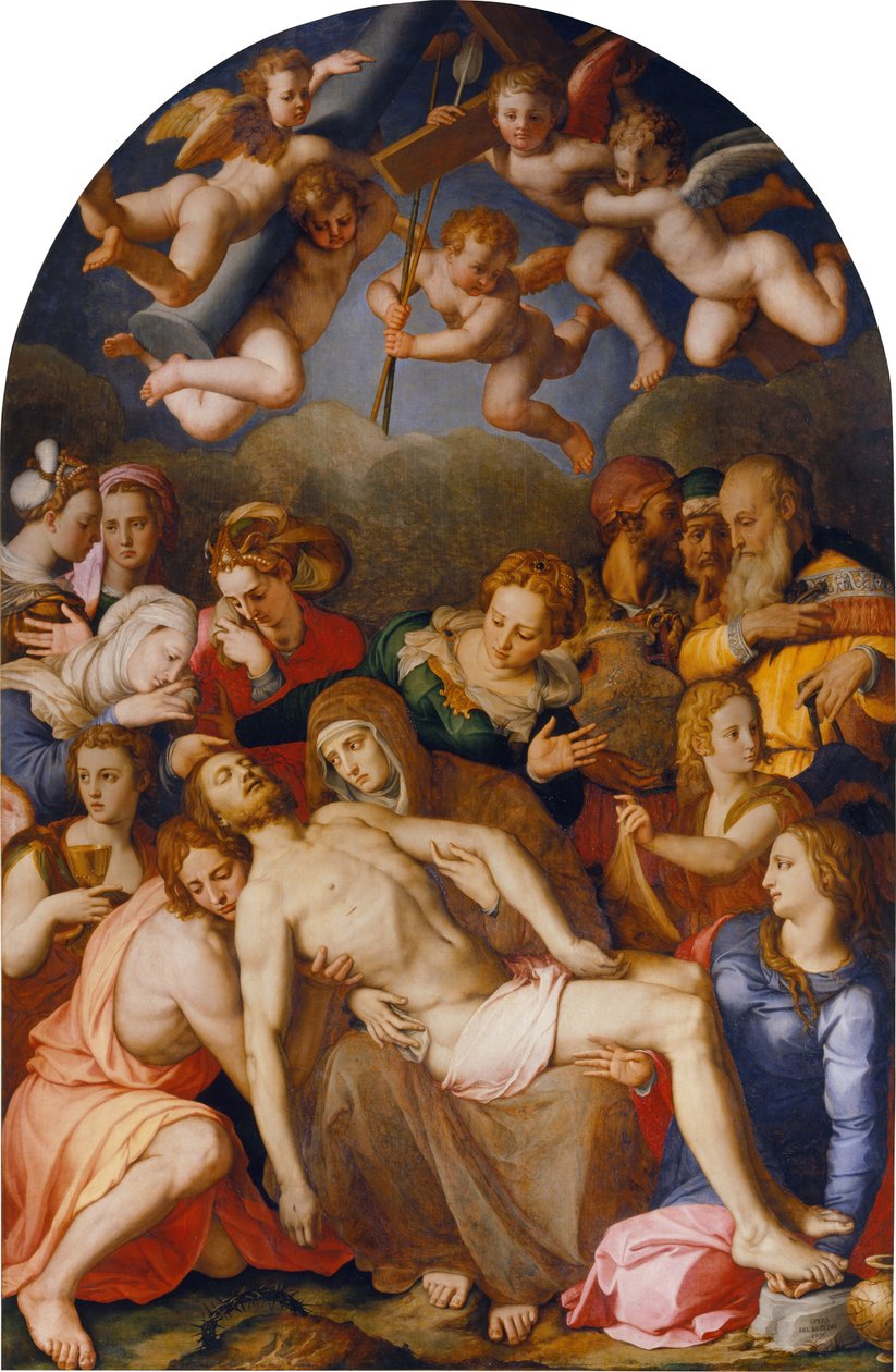 Złożenie Chrystusa autorstwa Agnolo Bronzino