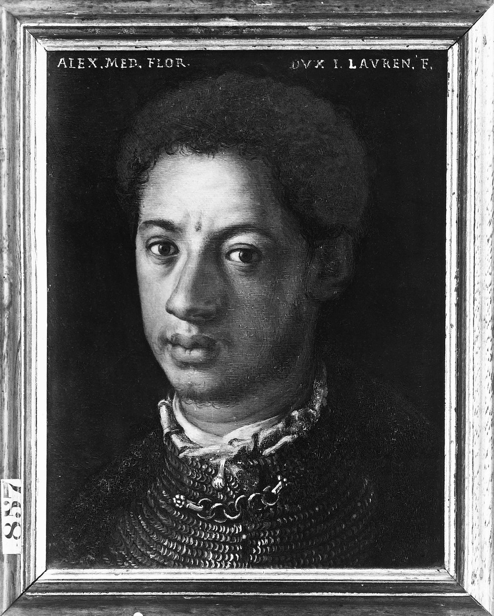 Alessandro de Medici 8: Alessandro de Medici (1510-37); autorstwa Agnolo Bronzino