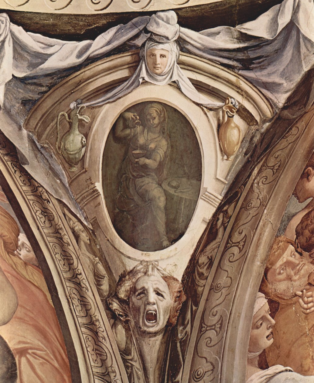 Alegorie cnót kardynalnych. Freski w kaplicy Eleonory Da Toledo autorstwa Agnolo Bronzino