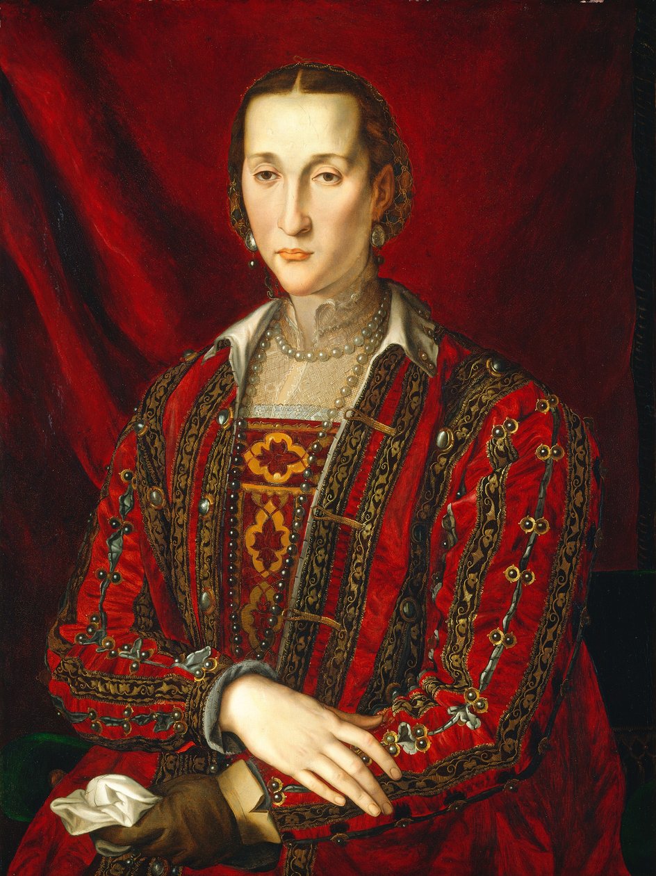 Eleonora z Toledo autorstwa Agnolo Bronzino