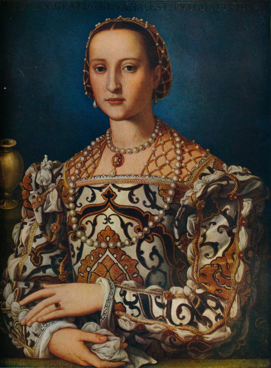 Eleonora z Toledo, c1562-1572, 1930. autorstwa Agnolo Bronzino