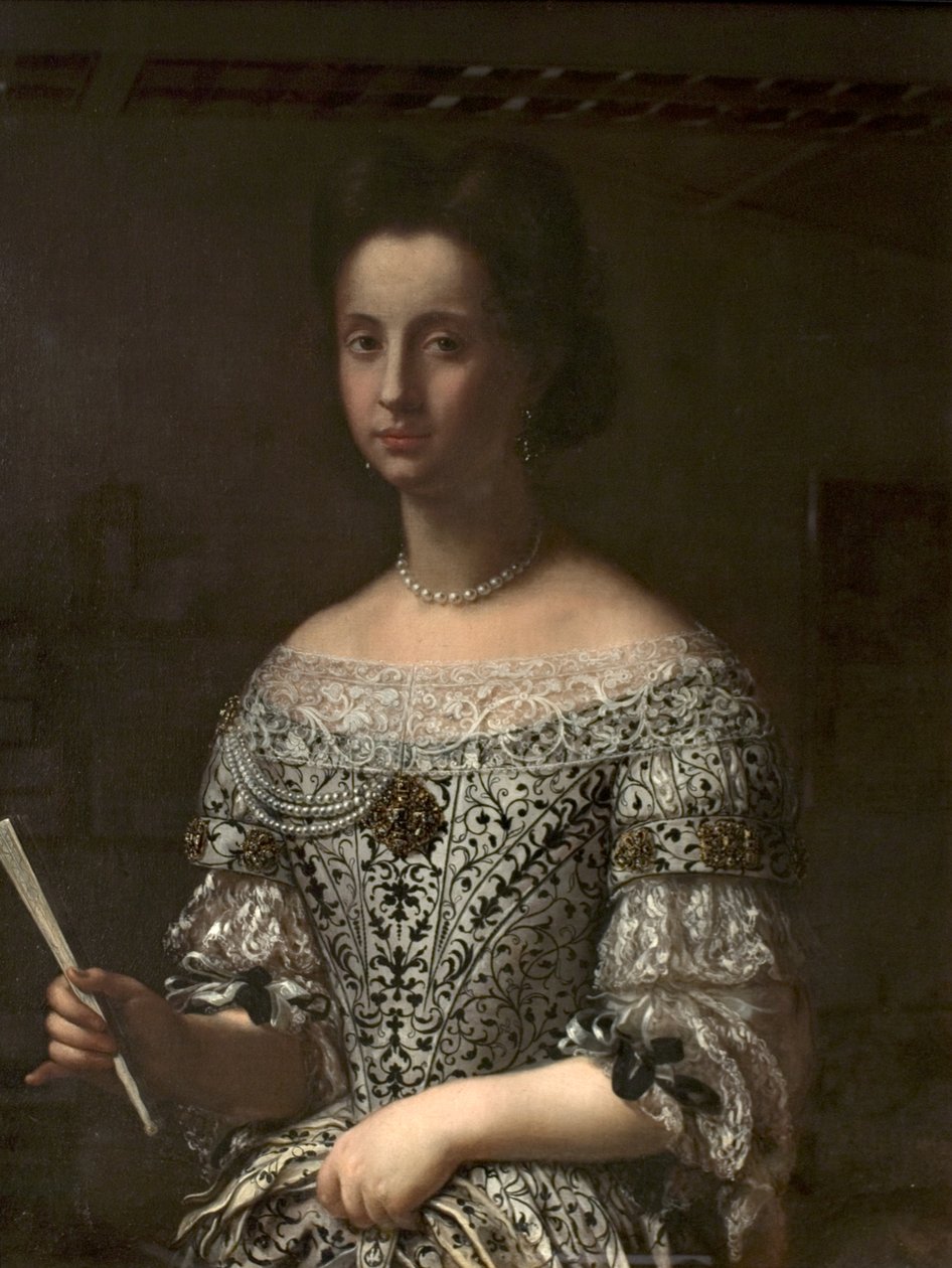 Portret hiszpańskiej infantki autorstwa Agnolo Bronzino