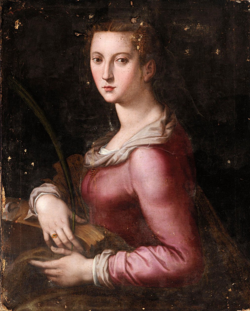 Święta Katarzyna Aleksandryjska autorstwa Agnolo Bronzino