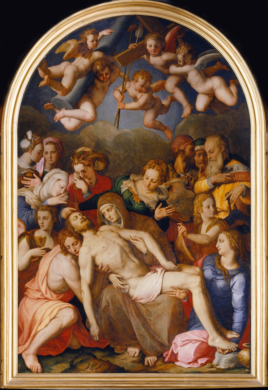 Zdjęcie z krzyża, 1553 autorstwa Agnolo Bronzino