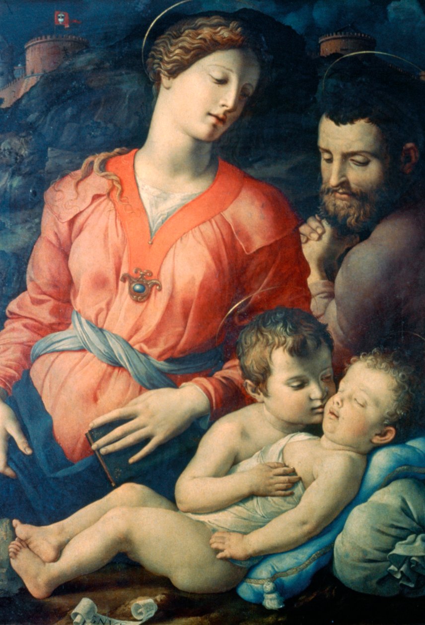 Święta Rodzina Panciatichi, 1530-1532 autorstwa Agnolo Bronzino