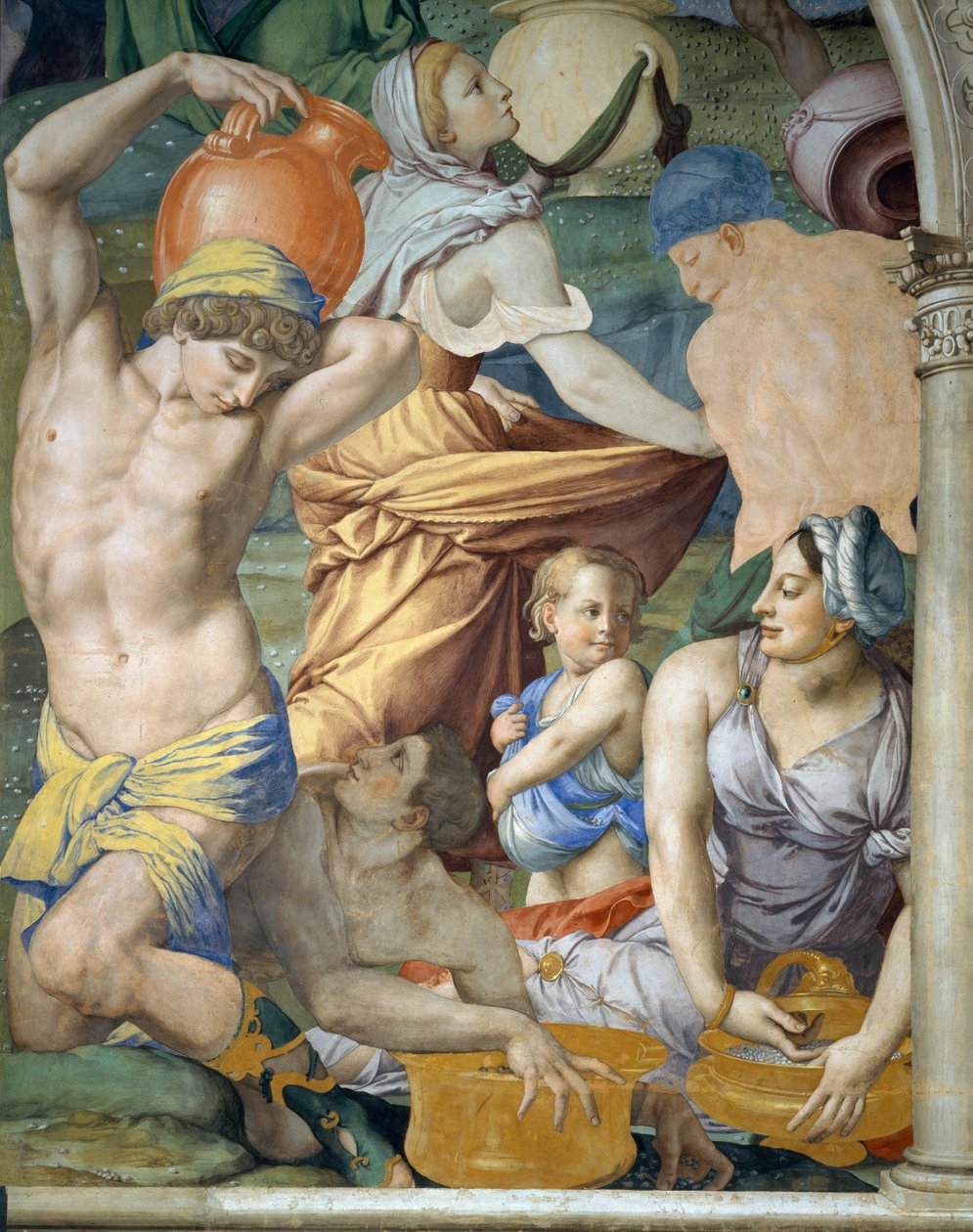 Upadek Manny autorstwa Agnolo Bronzino