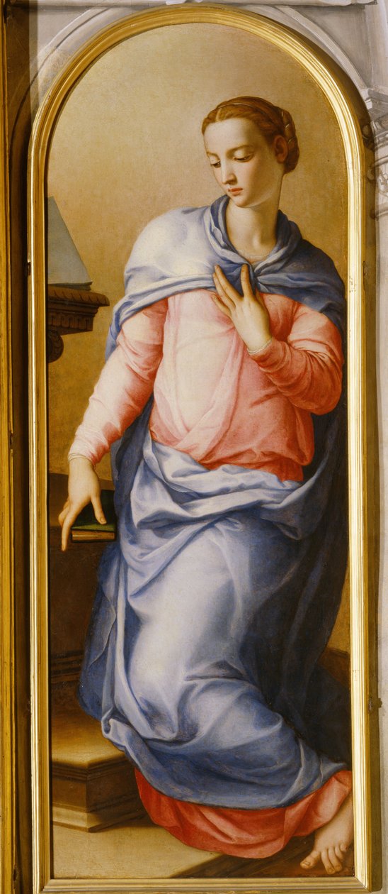 Dziewica Zwiastowania autorstwa Agnolo Bronzino