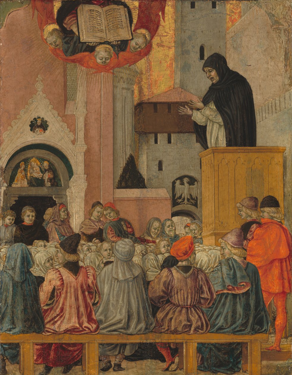 Głoszenie dominikańskie autorstwa Agnolo degli Erri