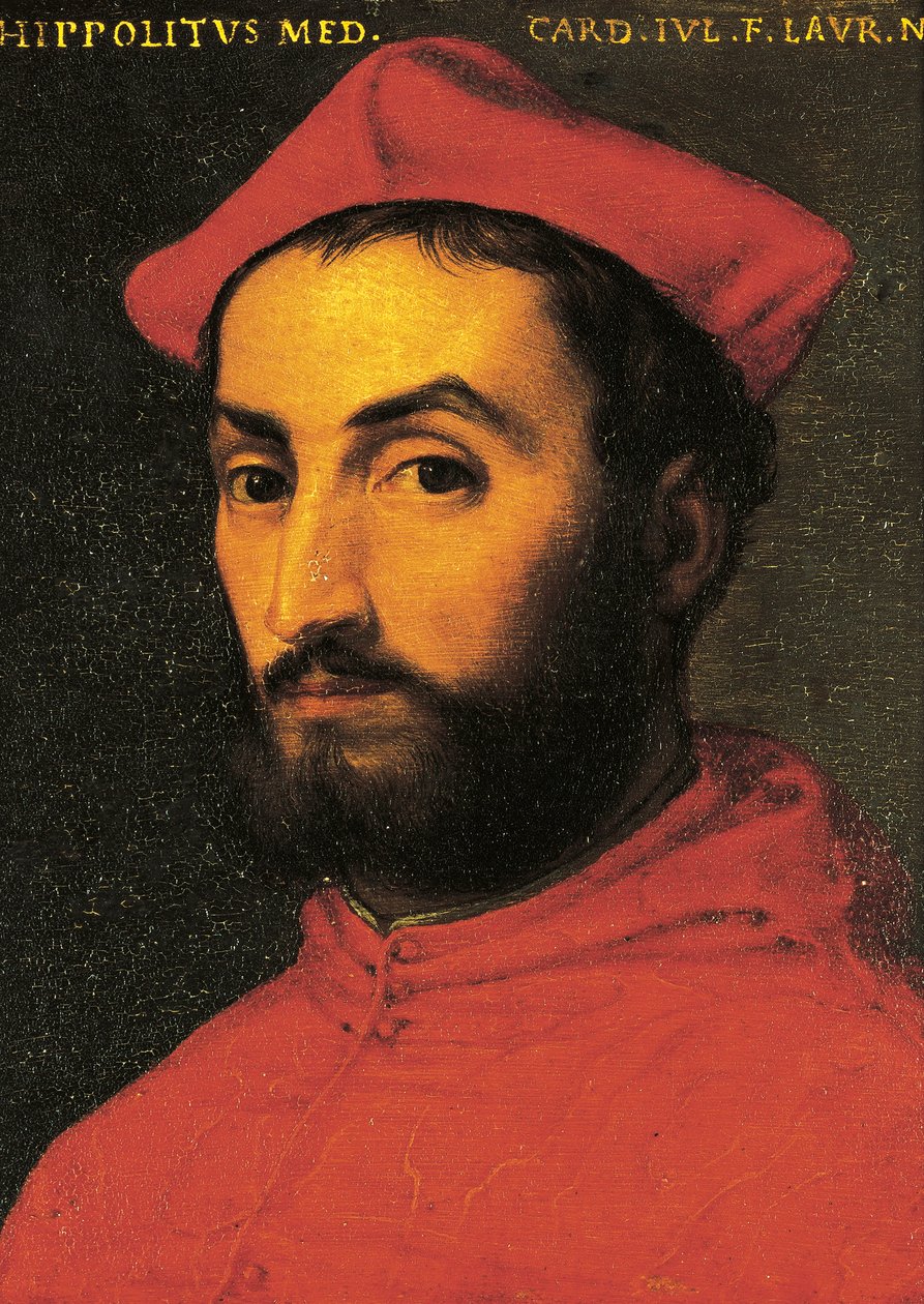 Portret Ippolita de Medici (Urbino .) autorstwa Agnolo Bronzino