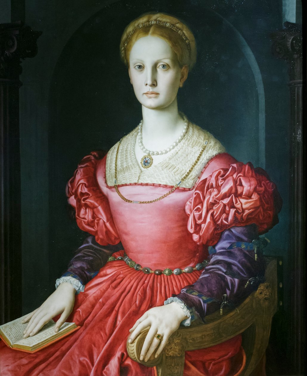 Portret Lukrecji Panciatichi autorstwa Agnolo Bronzino