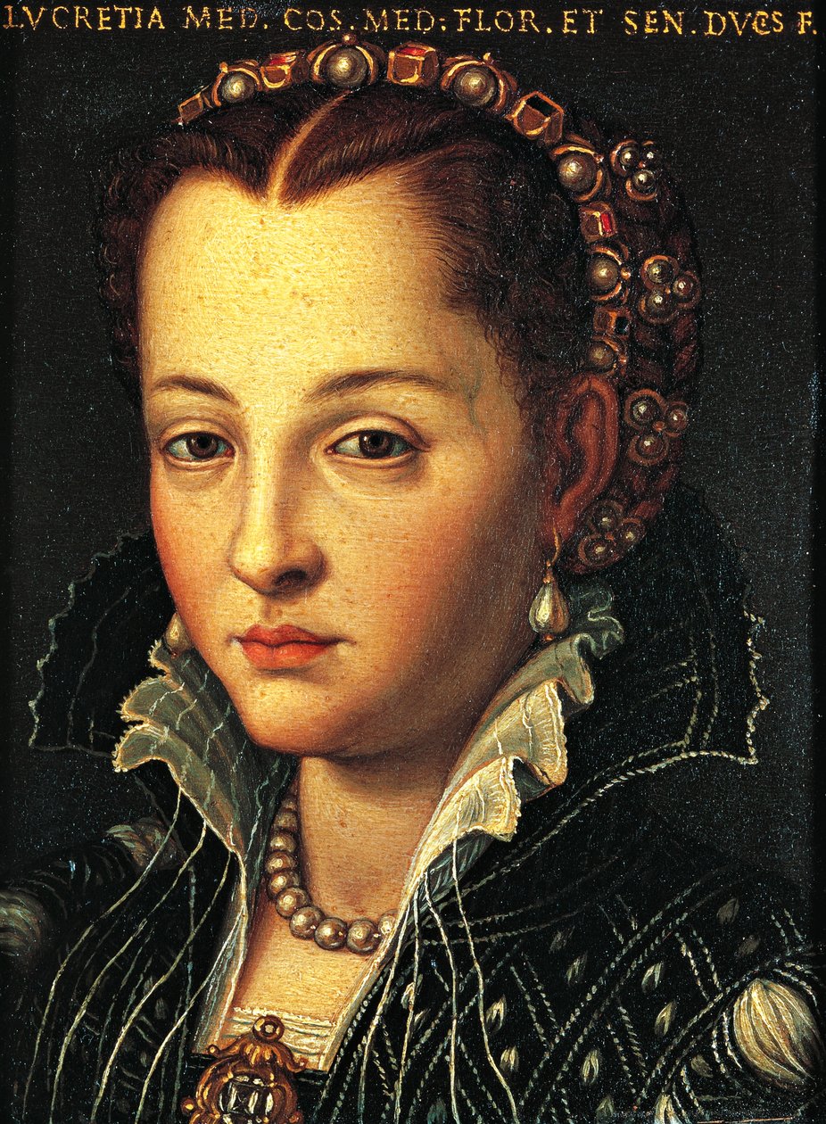 Portret Lukrecji autorstwa Medici (Florencja autorstwa Agnolo Bronzino